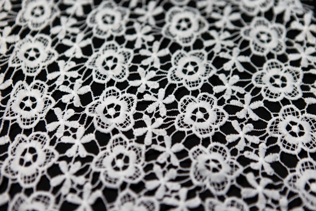 Poly Guipure Embroidery Lace